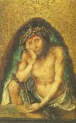 Albrecht Durer Christ as the Man of Sorrows oil painting